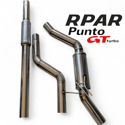 Linea di scarico centrale più terminale finale Fiat Punto GT 1993 - 1999