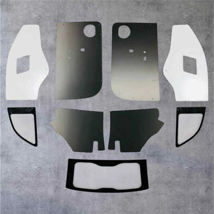 Kit vetri policarbonato e pannelli pista alleggeriti Abarth 500/595/695