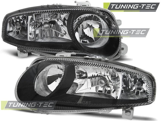 FARI FANALI ANTERIORI ALFA ROMEO 147 INTERNO NERO H1 H7 GTA JTD 00-04