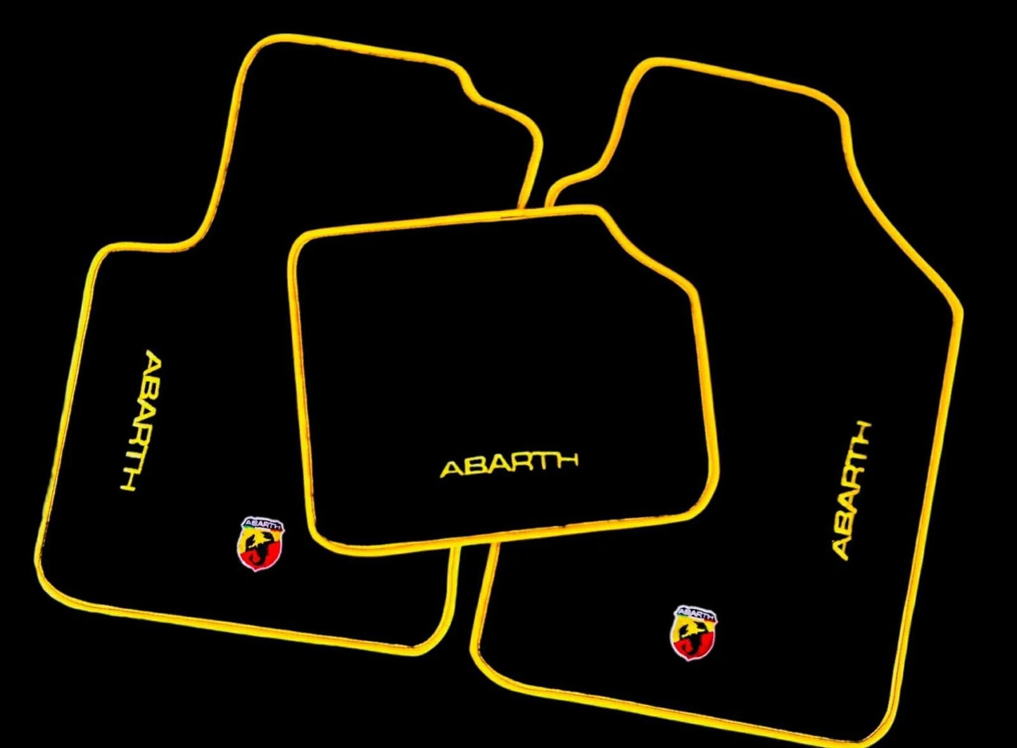Tappeti tappetini auto 500 595 695 ABARTH  07-25 PERSONALIZZABILI