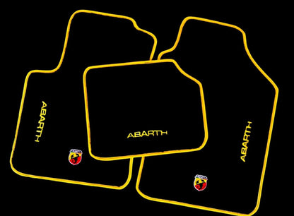 Tappeti tappetini auto 500 595 695 ABARTH  07-25 PERSONALIZZABILI