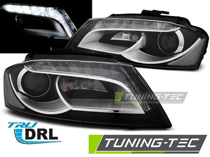 Coppia Fari Anteriori Audi A3 8P 08 - 12 led Dayline DRL