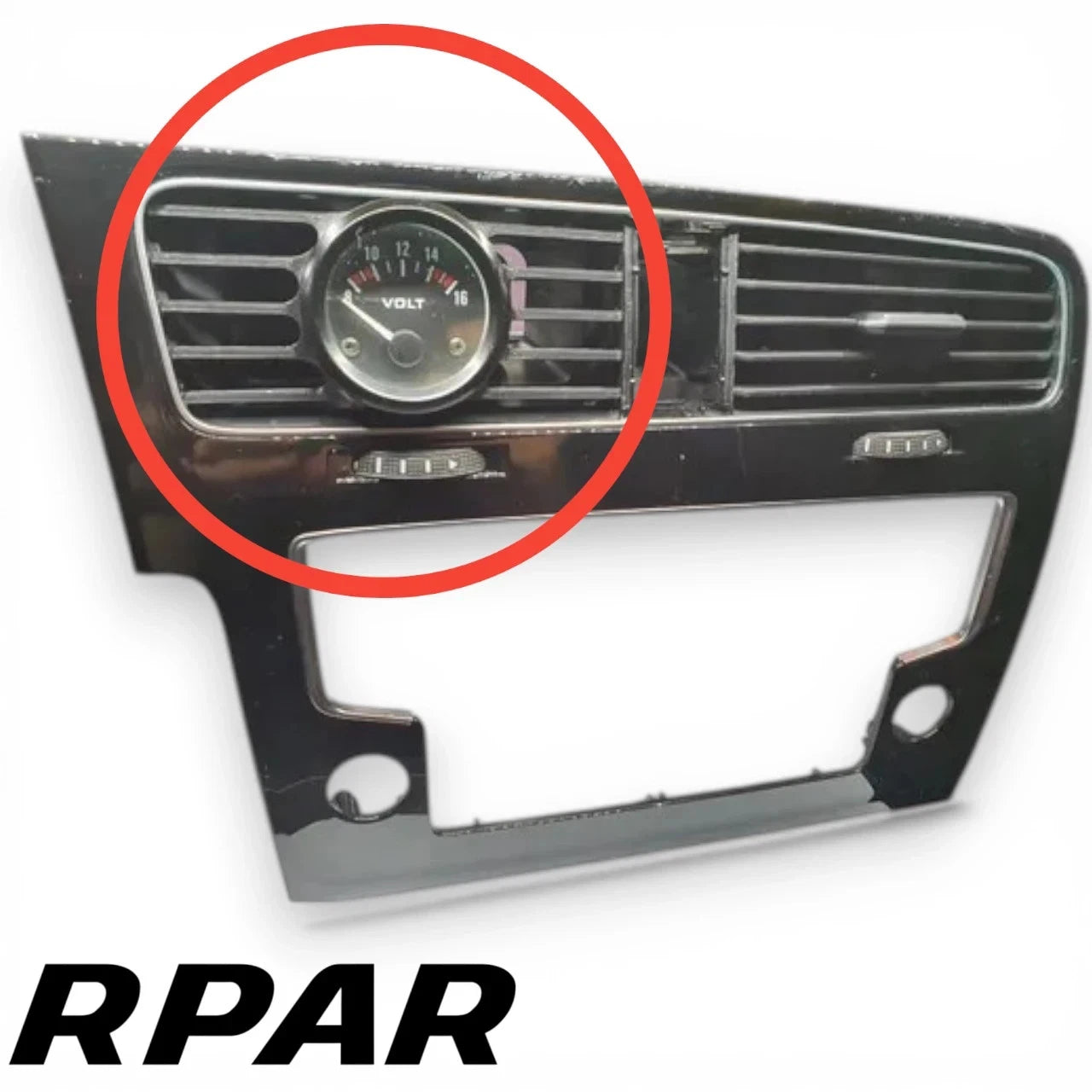 SUPPORTO PORTA MANOMETRO VW GOLF 7 CENTRALE DA 52MM