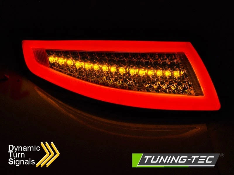 COPPIA FARI POSTERIORI A LED PORSCHE 911 997 04-09 SMOKE FRECCE DINAMICHE