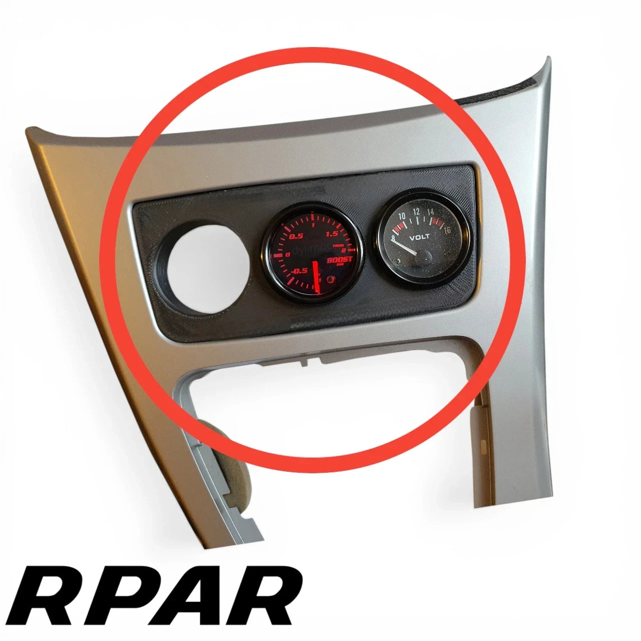 SUPPORTO Porta Manometro per BMW E90 E91 E92 E93 A 3 FORI 52mm