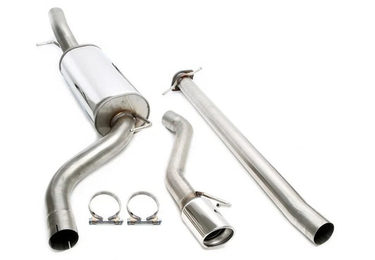 Sistema di scarico TA Technix acciaio inox 1x100mm per Ford Focus RS
