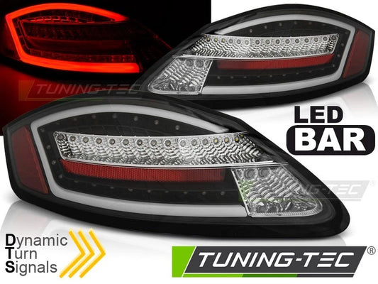 Coppia Fari Posteriori a Led Porsche BOXSTER 987 05-08 frecce dinamiche dark fumè