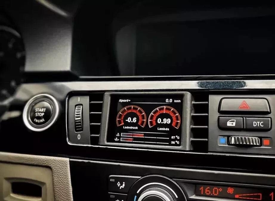 MANOMETRO digitale Multi Funzione per Per BMW E90 E91 E92 E93 CANchecked