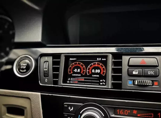 MANOMETRO digitale Multi Funzione per Per BMW E90 E91 E92 E93 CANchecked