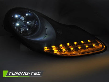 COPPIA FARI ANTERIORI CON LED PORSCHE BOXSTER 911 996 dal 1996 al 2004