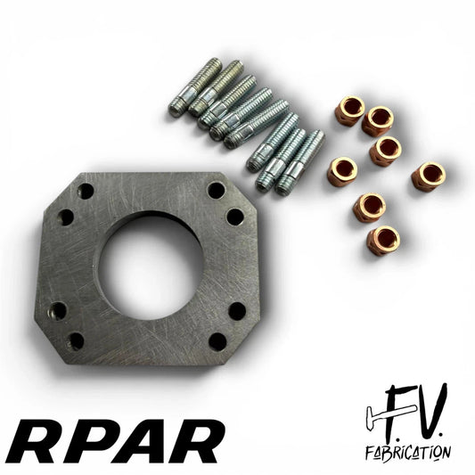 Kit Flangia Montaggio TD04 GTX28 turbina Fiat 500 Abarth 1.4 T-Jet Adattamento