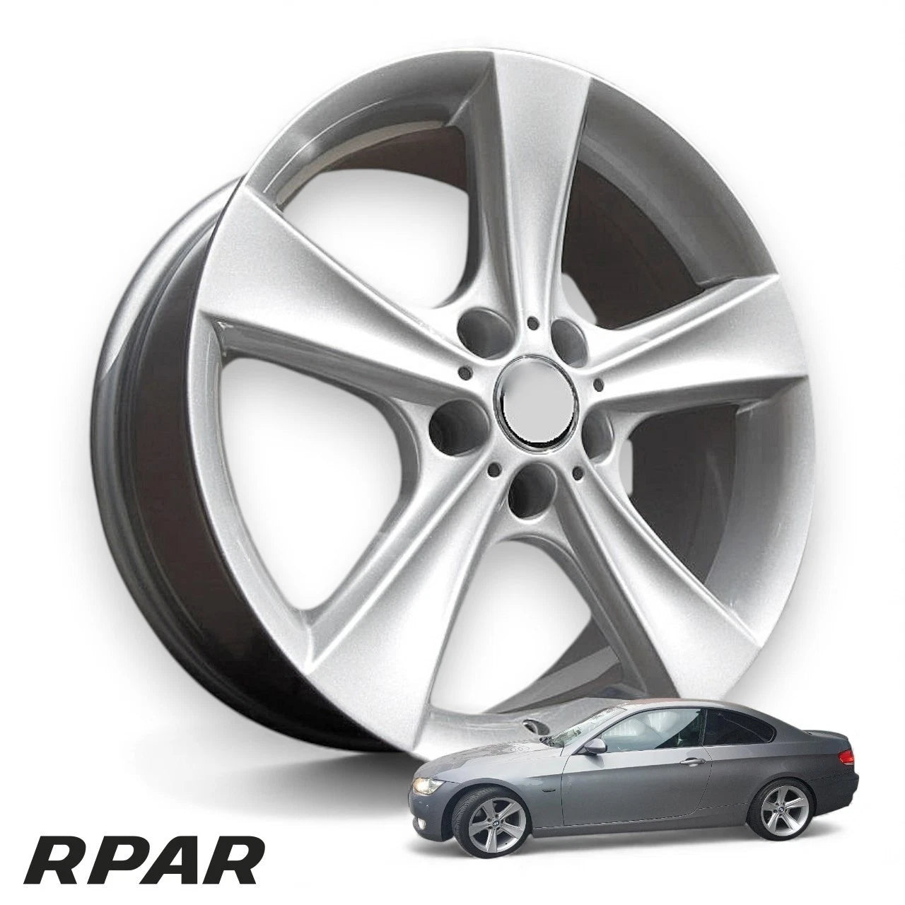4 CERCHI STYLE 128 18 5x120 BMW 1 E81 E82 E87 3 E46 E90 E92 8J ET30 9.5J ET35
