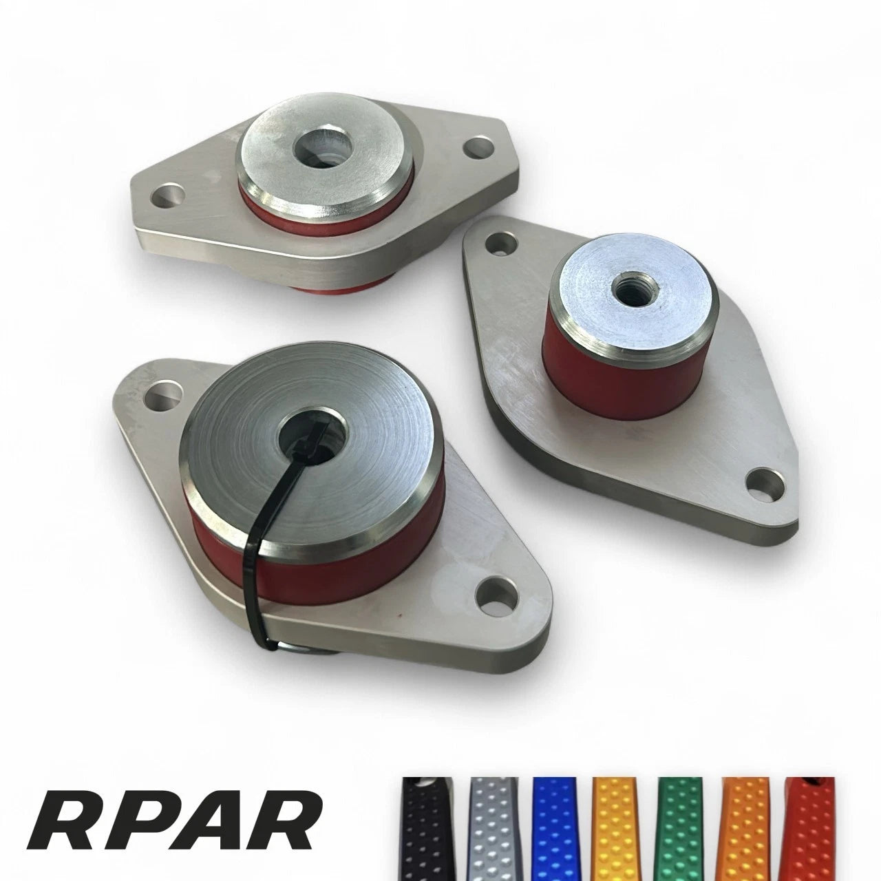 KIT  COMPLETO 3 SUPPORTI MOTORE RINFORZATI ERGAL FIAT UNO TURBO I.E. 1.3CC 1.4CC