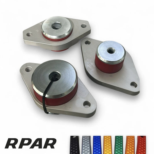 KIT  COMPLETO 3 SUPPORTI MOTORE RINFORZATI ERGAL FIAT UNO TURBO I.E. 1.3CC 1.4CC