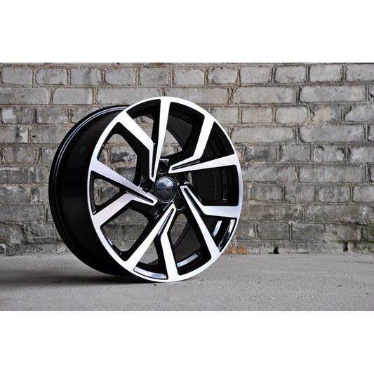 4 CERCHI IN LEGA 19 5x112 VW GOLF 5 6 7 STYLE BRESCIA 7.5J ET51