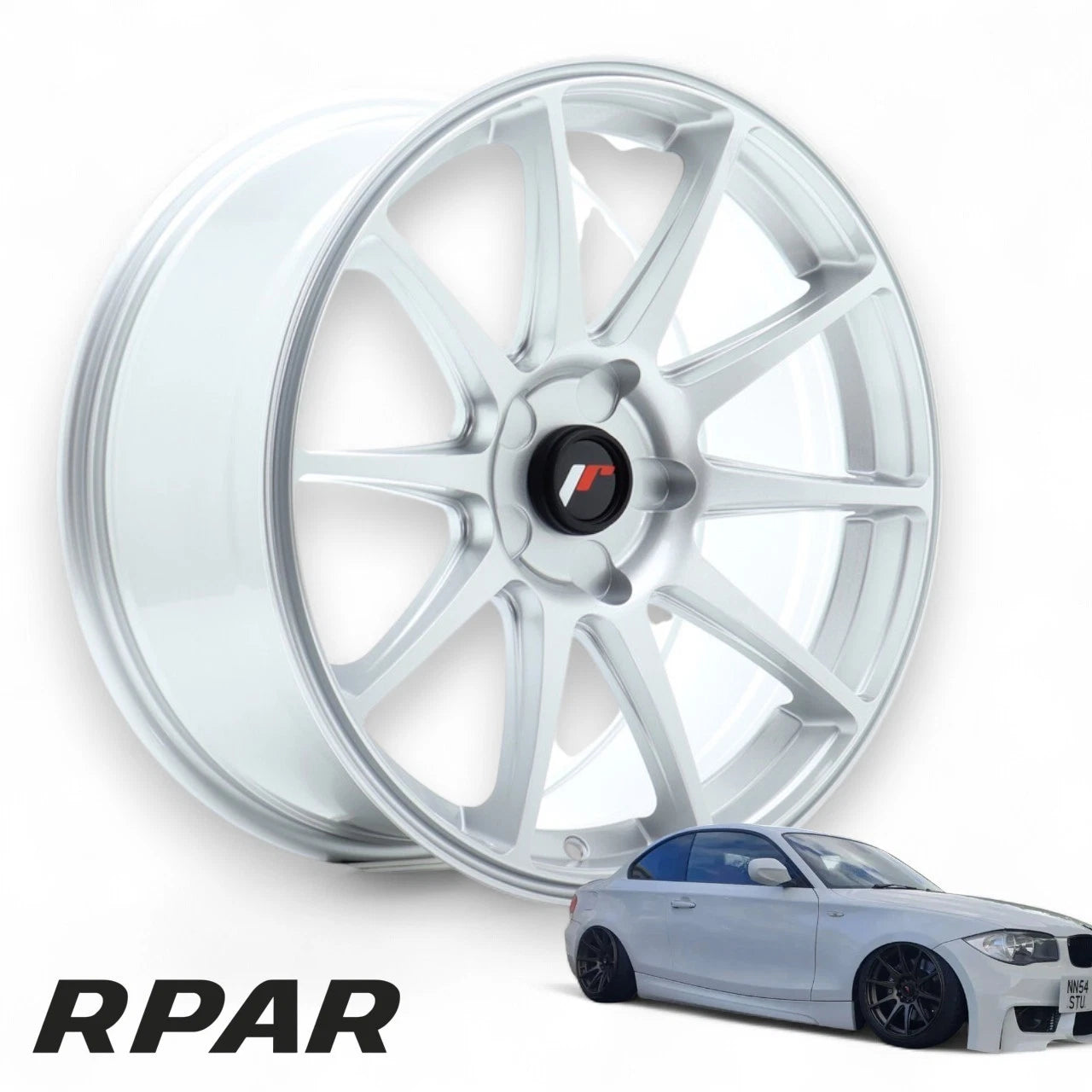 4 CERCHI IN LEGA Japan Racing JR11 BMW E87 E82 E88 18 5X120 7.5J ET40 8.5J ET37