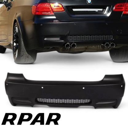 Paraurti posteriore M3 style BMW E92 E93 Coupé Cabrio 06 - 13 DOPPIO SCARICO
