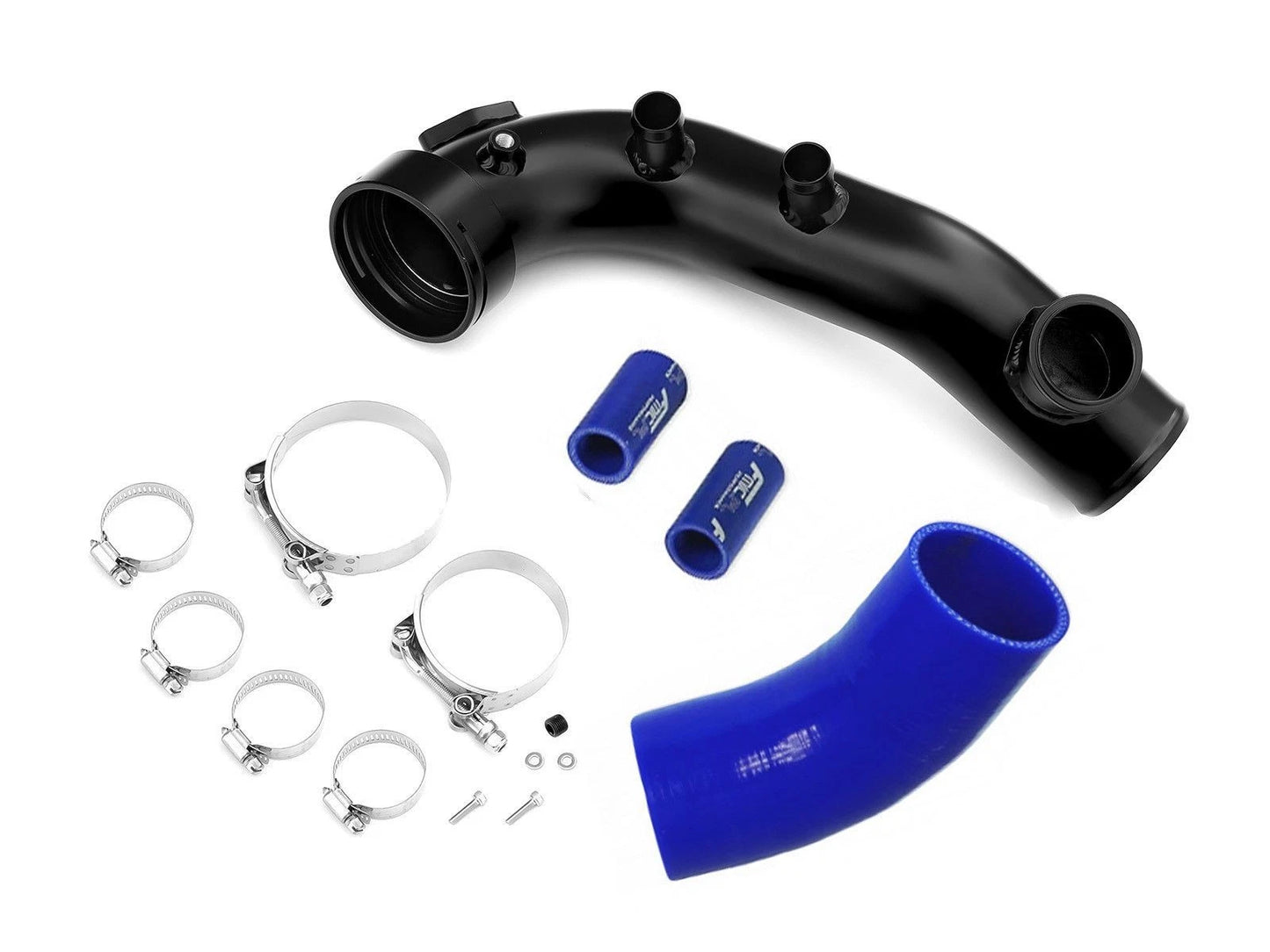 tubo intercooler Charge pipe BMW N54 135i 335i 1M per pop off BOV 50mm vband