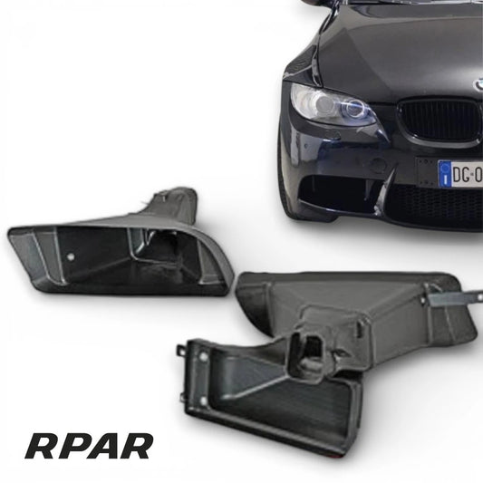 COPPIA PRESE D'ARIA PER PARAURTI BMW SERIE 3 E92 M3 Look AIR DUCTS