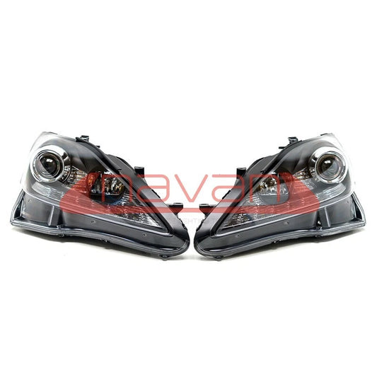 Fari anteriori a LED Navan per Lexus IS220d e IS250 (05-13) - Sequenziali
