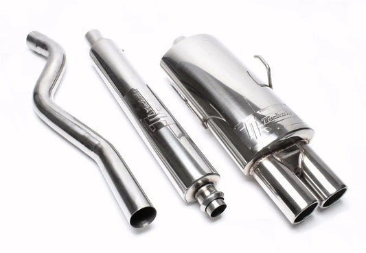 scarico acciaio inox 2x76mm Peugeot 106 Fase I+II 1.4 1.6 8V