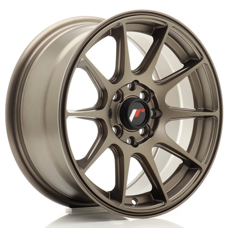 4 CERCHI IN LEGA JAPAN RACING JR11 15 4X100 7J ET35 PER PUNTO GT