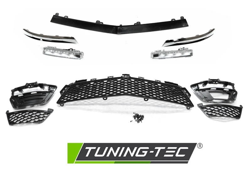 PARAURTI ANTERIORE LOOK AMG MERCEDES CLASSE C W204 2011-2014