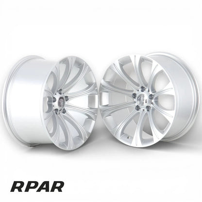 4 Cerchi In Lega 18 Style 166 BMW E60 5x120 doppia misura 9JET20 10JET15 concavi