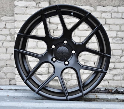4 Cerchi In Lega Haxer 18 Bmw 5x120 8ET35 9ET35 GRIGIO O NERO HX022