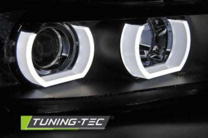 Coppia di Fari FANALI ANTERIORI 3D Angel EYES BMW E90 E91 2005-2008