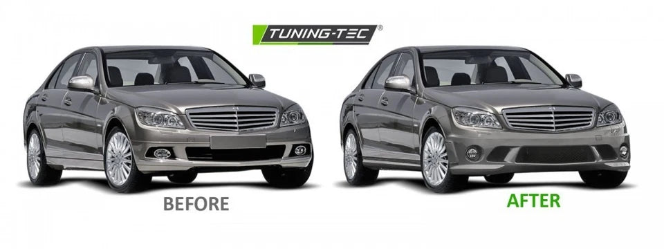 PARAURTI ANTERIORE LOOK AMG MERCEDES W204 2007-2010 PDC