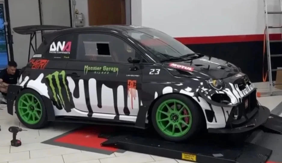 Kit vetri Pista policarbonato alleggeriti Abarth 500/595/695