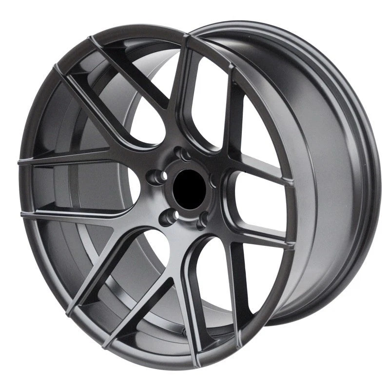 4 Cerchi In Lega Haxer 18 Bmw 5x120 9et20 10et15 NERO O GRIGIO HX022
