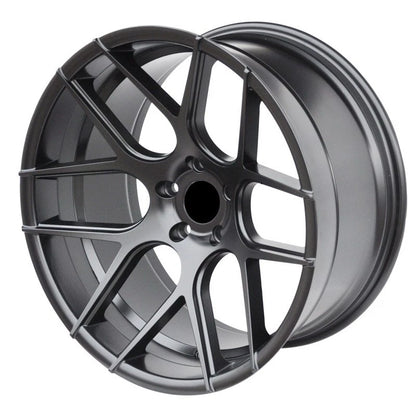 4 Cerchi In Lega Haxer 18 Bmw 5x120 9et20 10et15 NERO O GRIGIO HX022