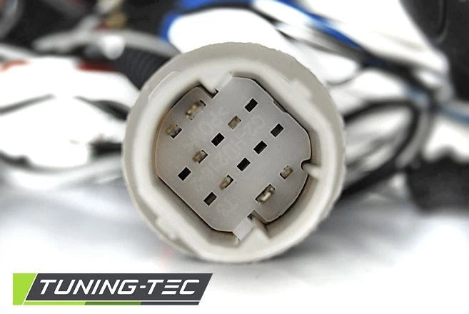 Coppia di Fari Anteriori per Fiat GRANDE PUNTO 2005-2008 Angel Eyes Cromati IT L