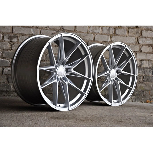 4 cerchi in lega BMW HAXER 18 5x120 BMW E90 E92 F10 F11 8J ET35 HX036