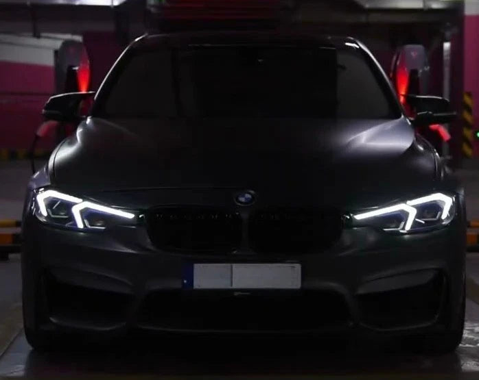 FARI FANALI ANTERIORI LED ANGEL  STYLE G BMW F32 F33 13 - 17