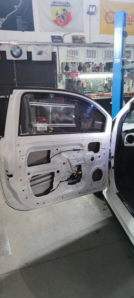 Kit vetri policarbonato e pannelli pista alleggeriti Abarth 500/595/695