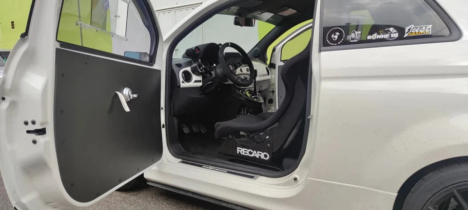 Kit vetri policarbonato e pannelli pista alleggeriti Abarth 500/595/695