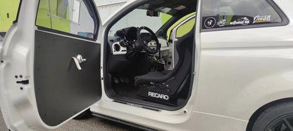 Kit vetri policarbonato e pannelli pista alleggeriti Abarth 500/595/695