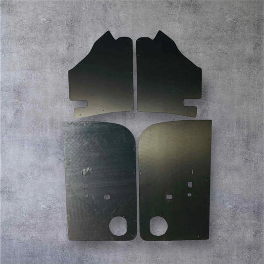 Kit vetri policarbonato e pannelli pista alleggeriti Abarth 500/595/695