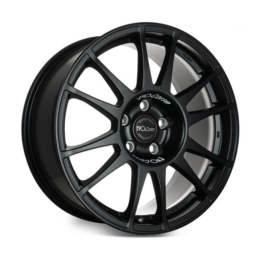 Evo Corse SanremoCorse 18x8" 5x114.3 ET30, Matt Black (Alpine A110 Front)