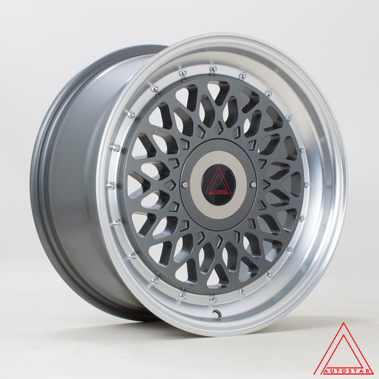 Autostar Silhouette 17x8" 5x112/120 ET30, Gunmetal