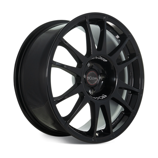 Evo Corse SanremoCorse 18x8" 5x114.3 ET30, Glossy Black (Alpine A110 Front)