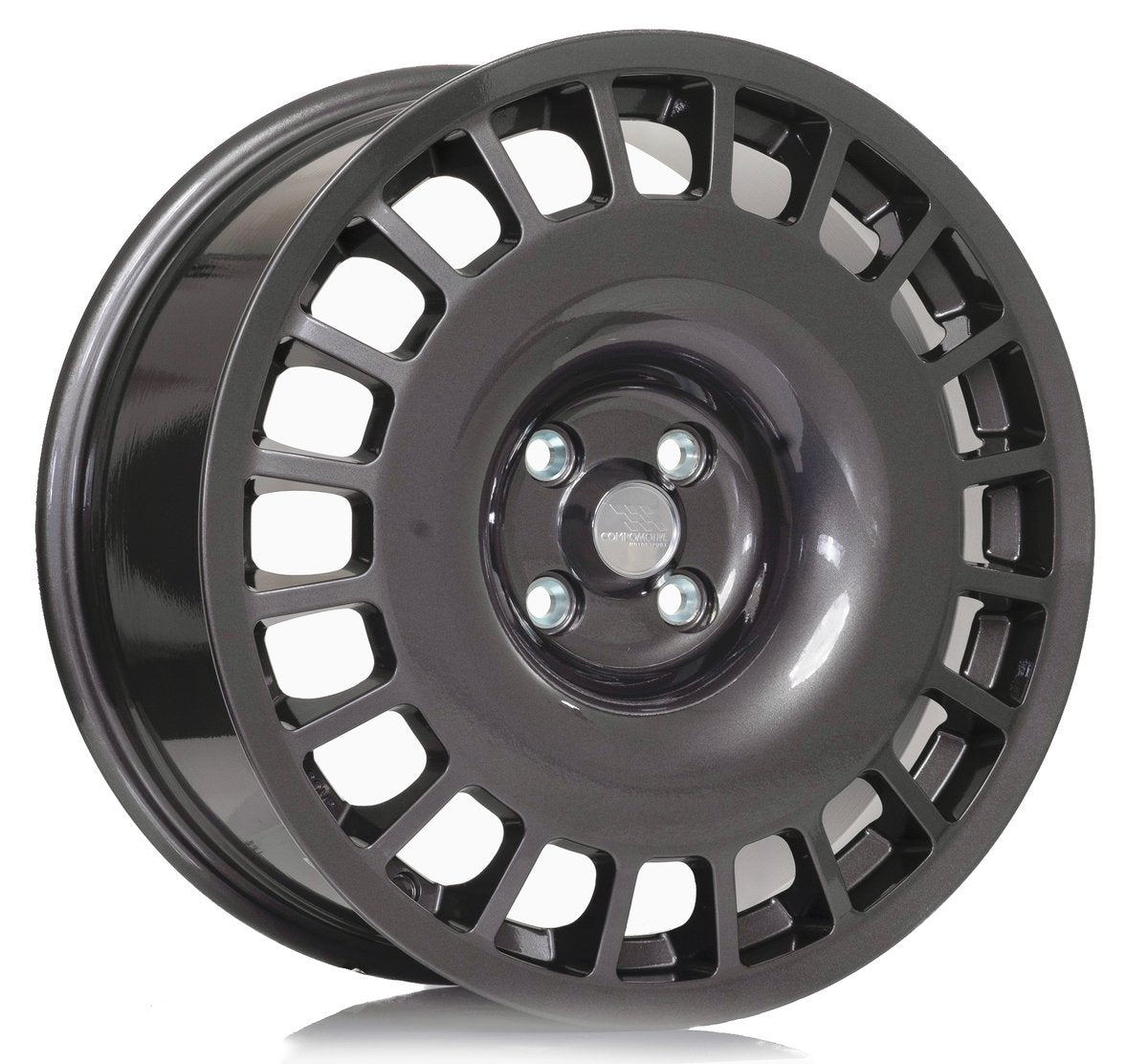 Compomotive TH 1781 17x8" 4x100 ET20, Metallic Grey (BMW E30/VW - 73 mm)