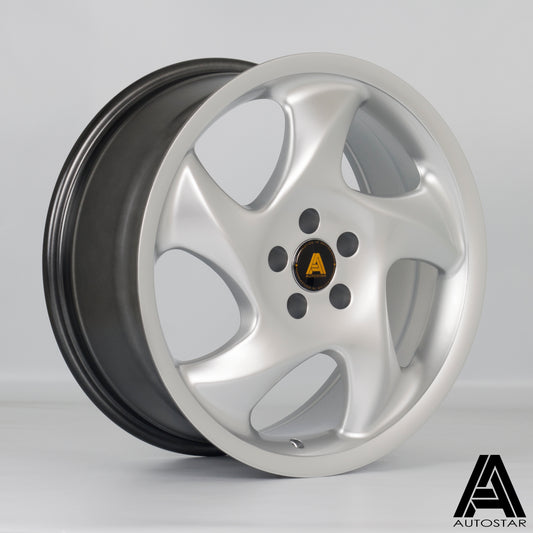 Autostar Twist 17x7.5" 5x100 ET35, Silver