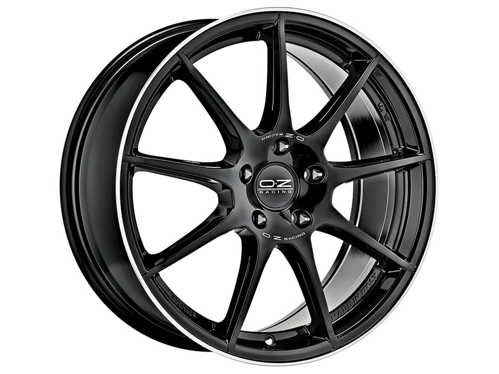 OZ Veloce GT 18x8" 5x112 ET35, Gloss Black